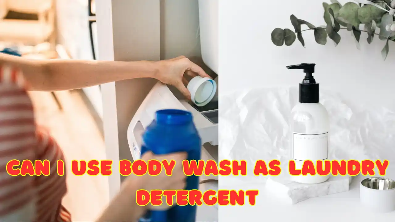 can i use body wash as laundry detergent