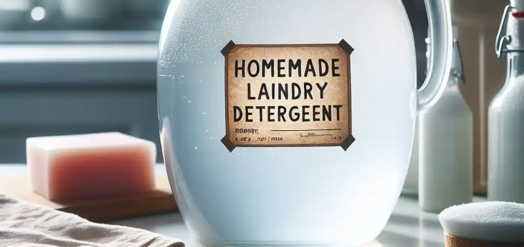 Homemade laundry detergent recipe with fels naptha