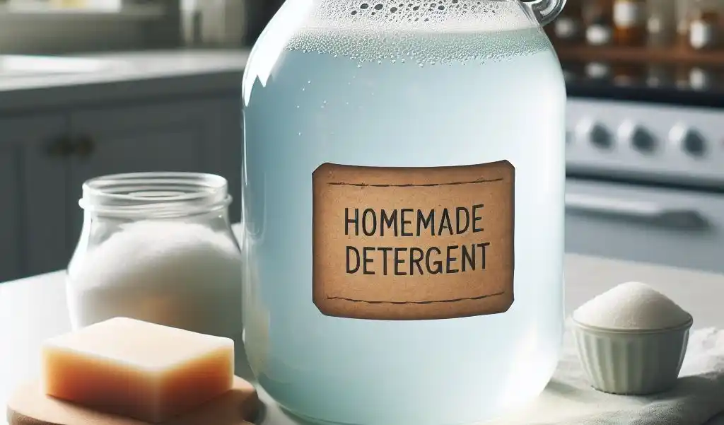 Homemade laundry detergent recipe without borax